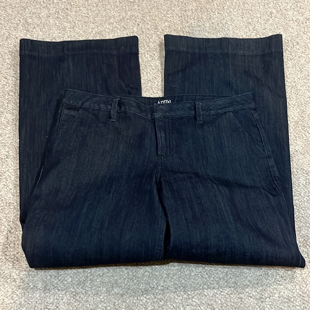 Apt. 9 Women's Flare & Wide Leg Jeans - Dark Blue